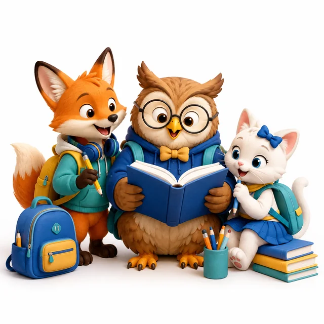 เพื่อนการ์ตูนชวนกันอ่านหนังสือ